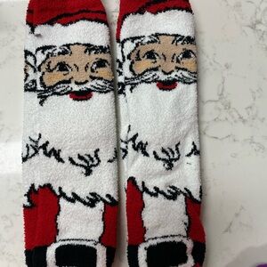 Festive Santa Claus Socks two pairs